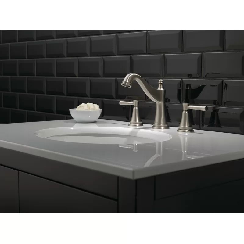 35777LF-SP Mylan Widespread Bathroom Faucet with Drain Assembly and SpotShield Technology | Wayfair North America