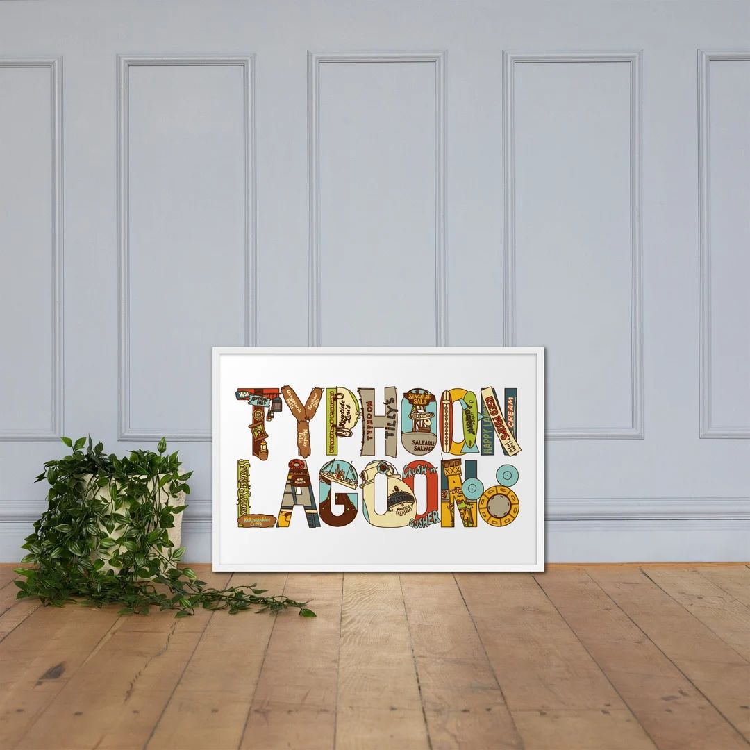 Typhoon Lagoon Poster or Canvas - Etsy | Etsy (US)