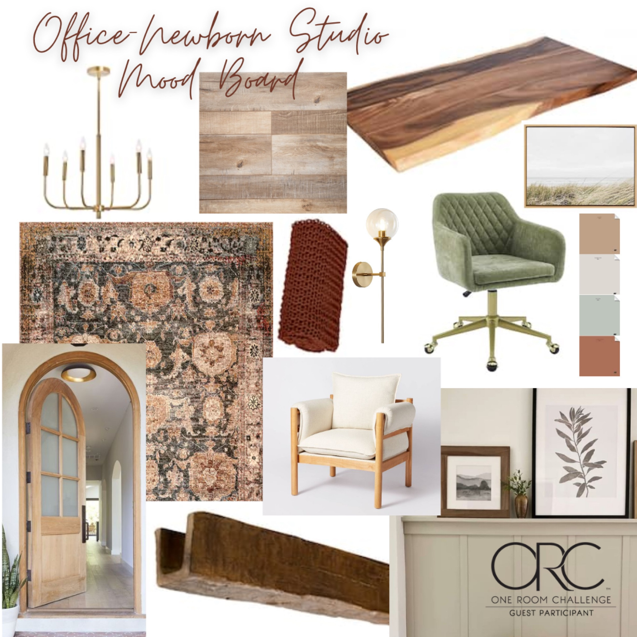 Home Office Mood Board! Warm to es and natural elements!

#LTKsalealert #LTKfamily #LTKhome