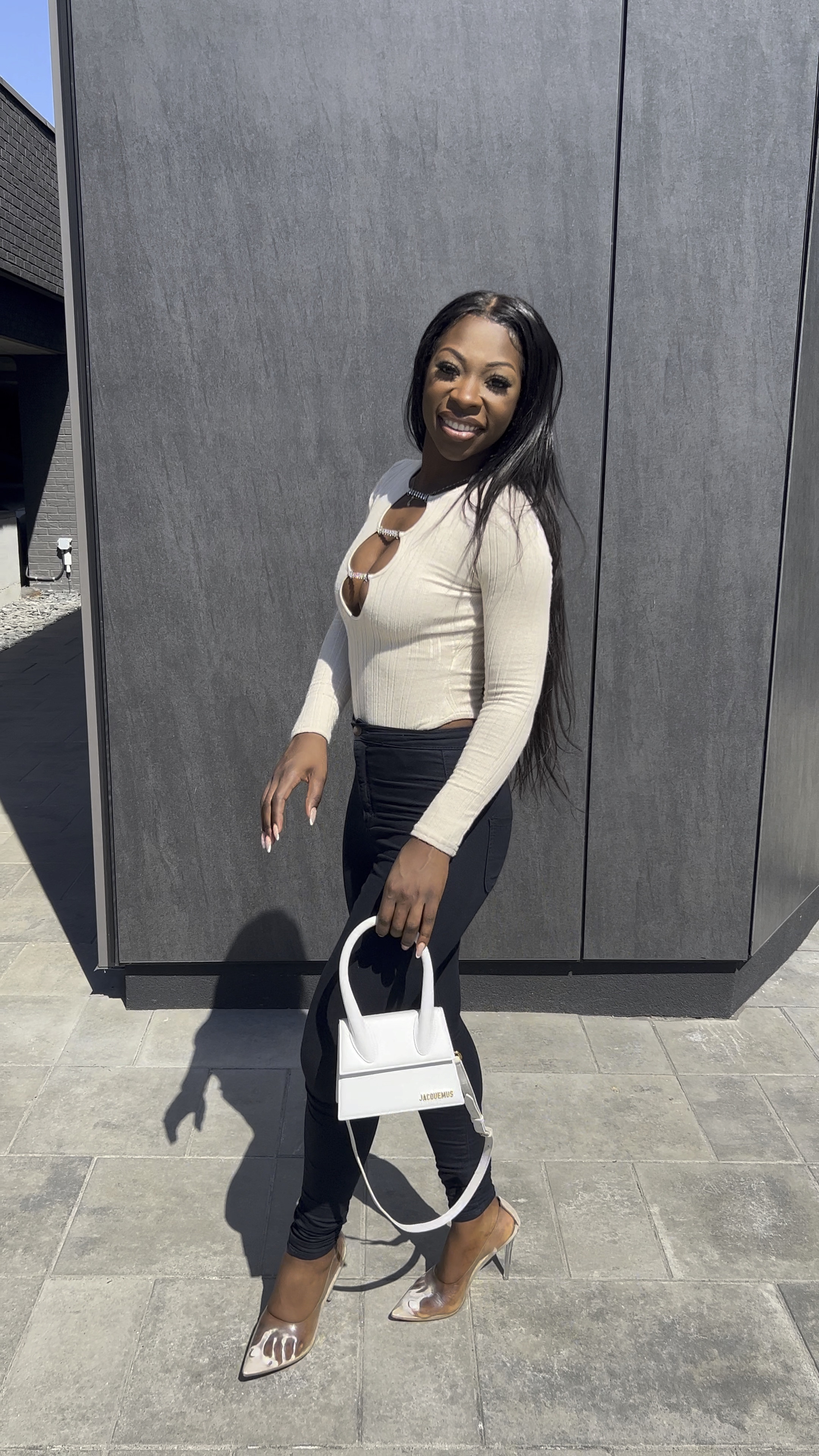 Going out outfit 🤍 perfect outfit for a date night or girls night.

Beige top, bodysuit, clear heels, c’est pump, Trendy fashion, fashion ideas, ootd, Pinterest fashion, spring fashion, spring look, minimal outfit, outfit inspo, neutral aesthetic, neutral look, effortless chic, minimal aesthetic, Pinterest inspo, Pinterest ideas, white bag, jacquemus

#LTKFind #LTKfit #LTKstyletip