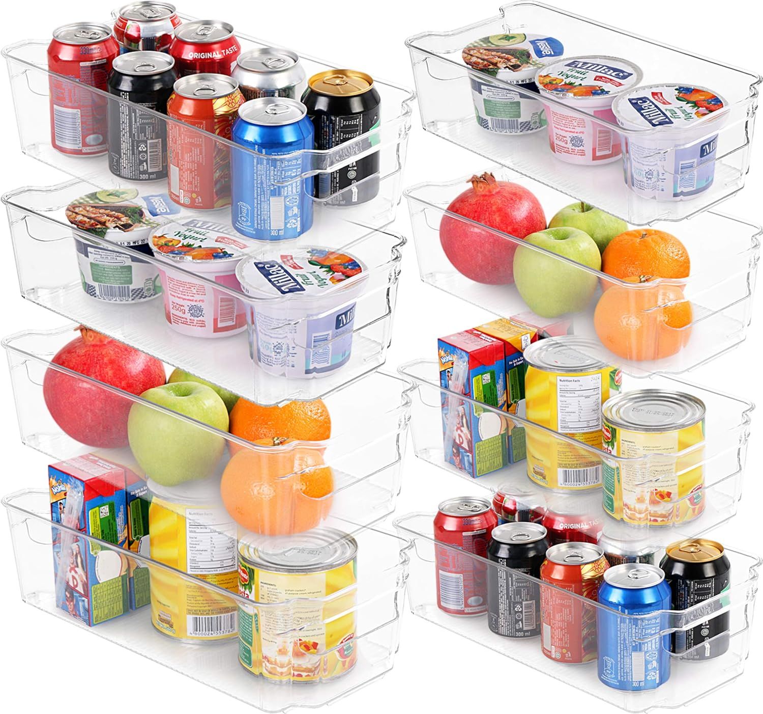 Utopia Home Set of 8 Pantry Organizers-Includes 8 Organizers (4 Large & 4 Small Drawers)-Organize... | Amazon (US)