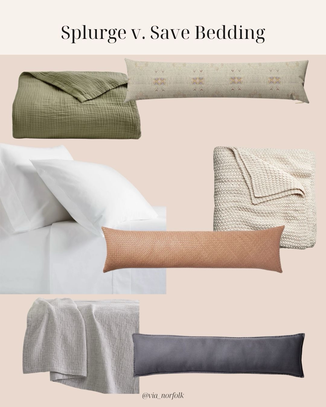 Putting together a beautiful bed can really be so easy. Especially when it comes to guests, I recommend saving on the basics, splurging on the layers ✨ Target linens have officially replaced the more expensive sets I used to buy. I choose crisp, white sheets and duvet cover, then bring in color and texture through the oversized lumbar pillow and a throw blanket. 
It’s cost effective AND lets you bleach the linens that get used most frequently.  Rounded up some favorites here. 

#LTKSaleAlert #LTKHome