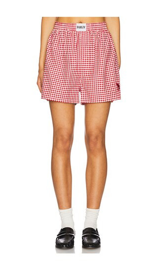 Darlin Gingham Short in Red. - size M | Revolve Clothing (Global)