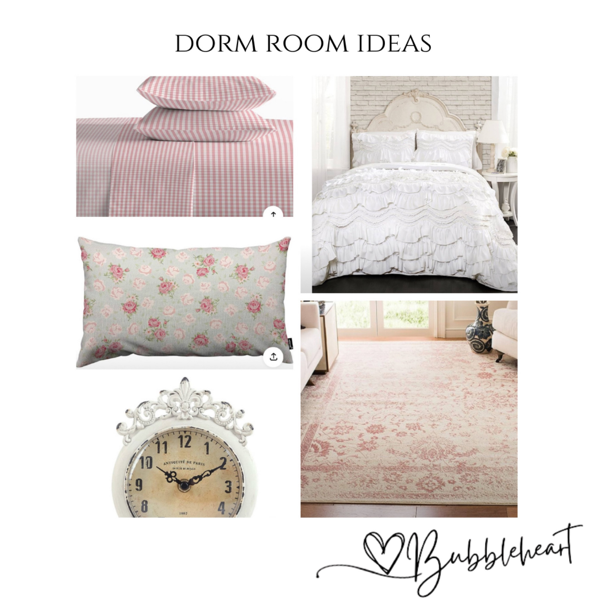 Dorm Room Ideas! 🌸🌺🌷

College dorm bedding, college dorm rug, college dorm ideas, college dorm decor, college dorm pillows, college dorm sheets, college dorm wall art, back to school, shabby chic bedding, shabby chic decor, floral pillows, love shack fancy room ideas

#LTKBacktoSchool