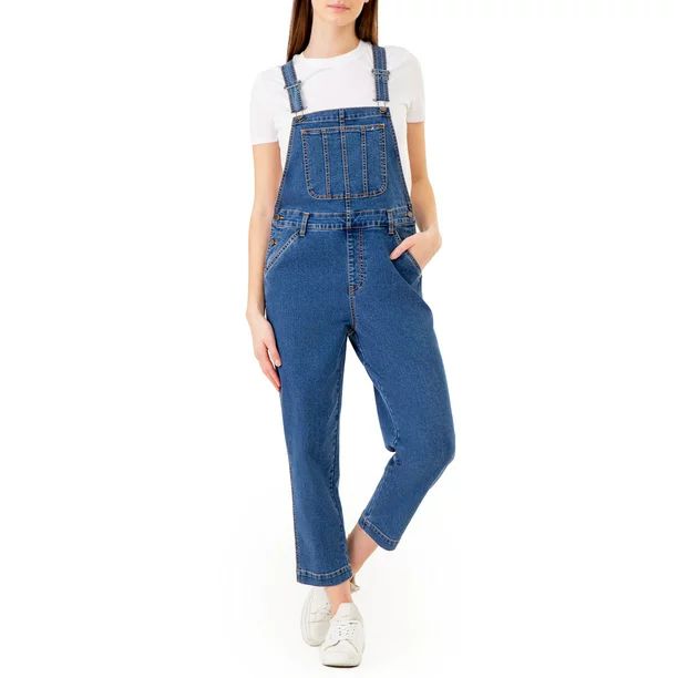 Jordache Women's Straight Denim Overall | Walmart (US)