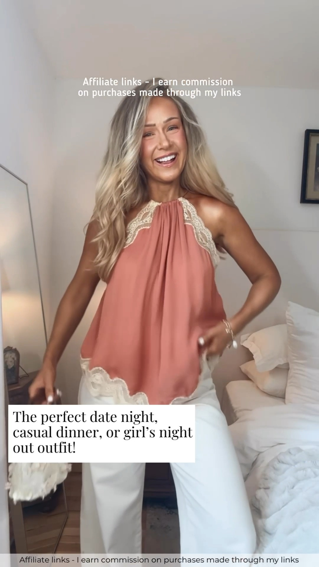 Affiliate links - I earn commission on purchases made through my links

Zara outfits
Zara date night outfits
Casual dinner outfits
Girls night out outfit
Lace top
Ecru jeans