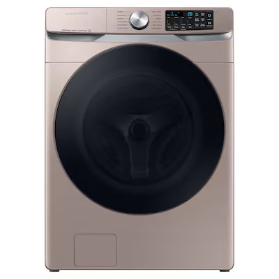 Samsung 4.5-cu ft High Efficiency Stackable Steam Cycle Smart Front-Load Washer (Champagne) ENERG... | Lowe's