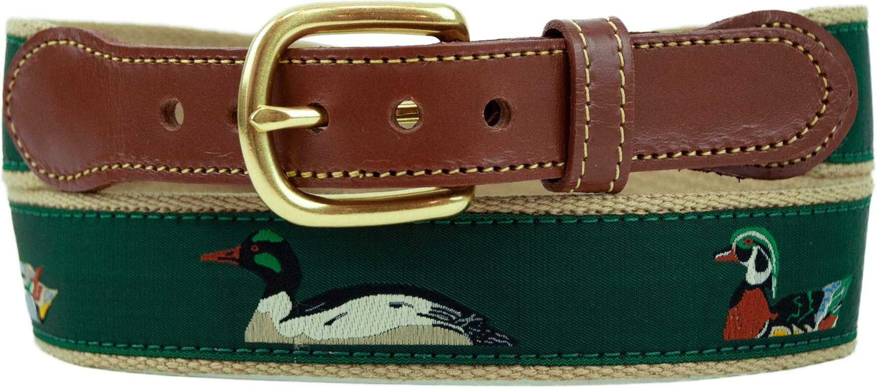 Leather Man Ltd Five Ducks Belt | Amazon (US)