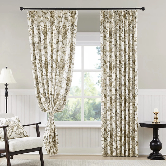 Toile De Jouy Patterned Curtains | Curtarra