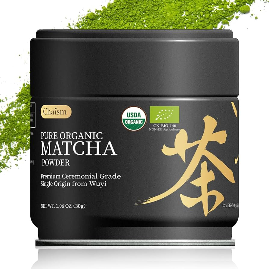 Chaism Ceremonial Grade Matcha Green Tea Powder - Single Origin Premium First Harvest USDA Organi... | Amazon (US)