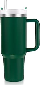 BELYQLY New Version 40oz Stainless Steel Vacuum Insulated Tumbler with Lid and Straw for Water, S... | Amazon (US)