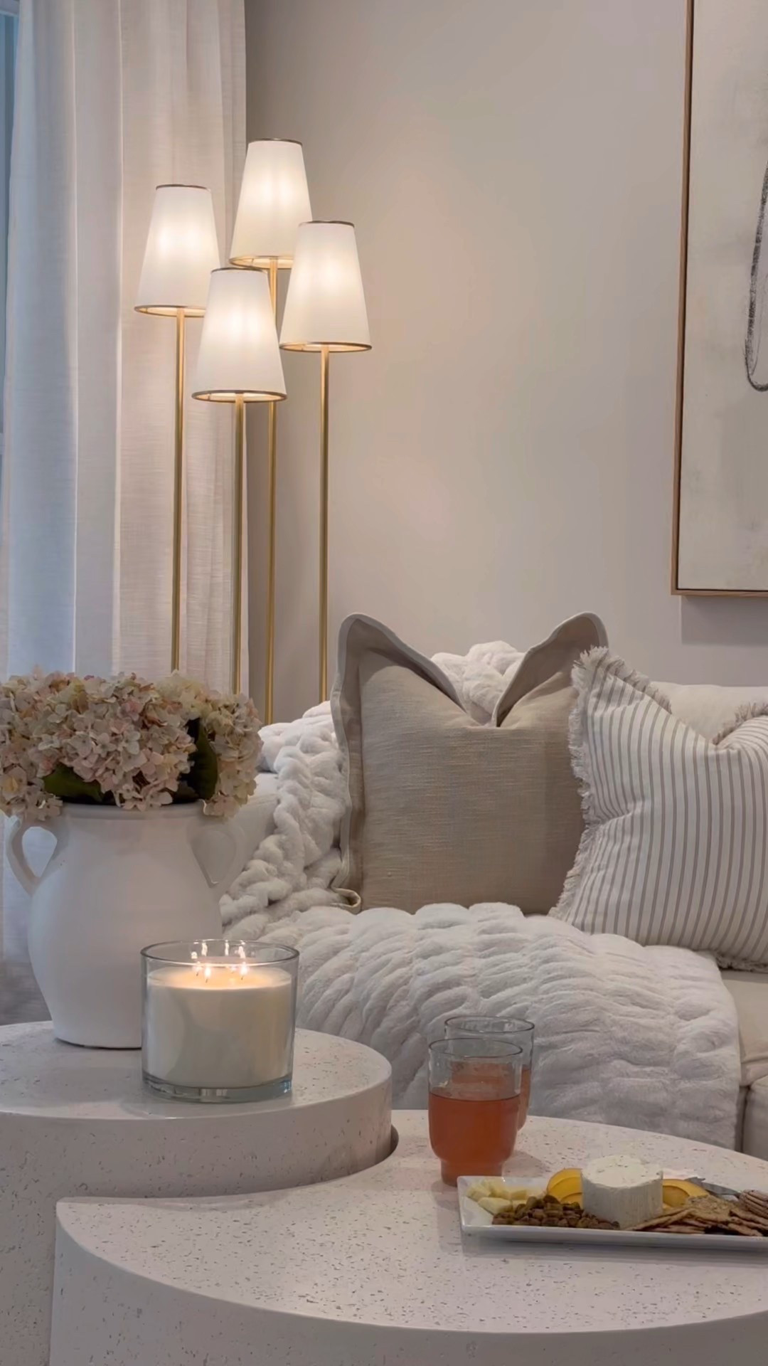 Cozy night at home 🤍

#LTKHome