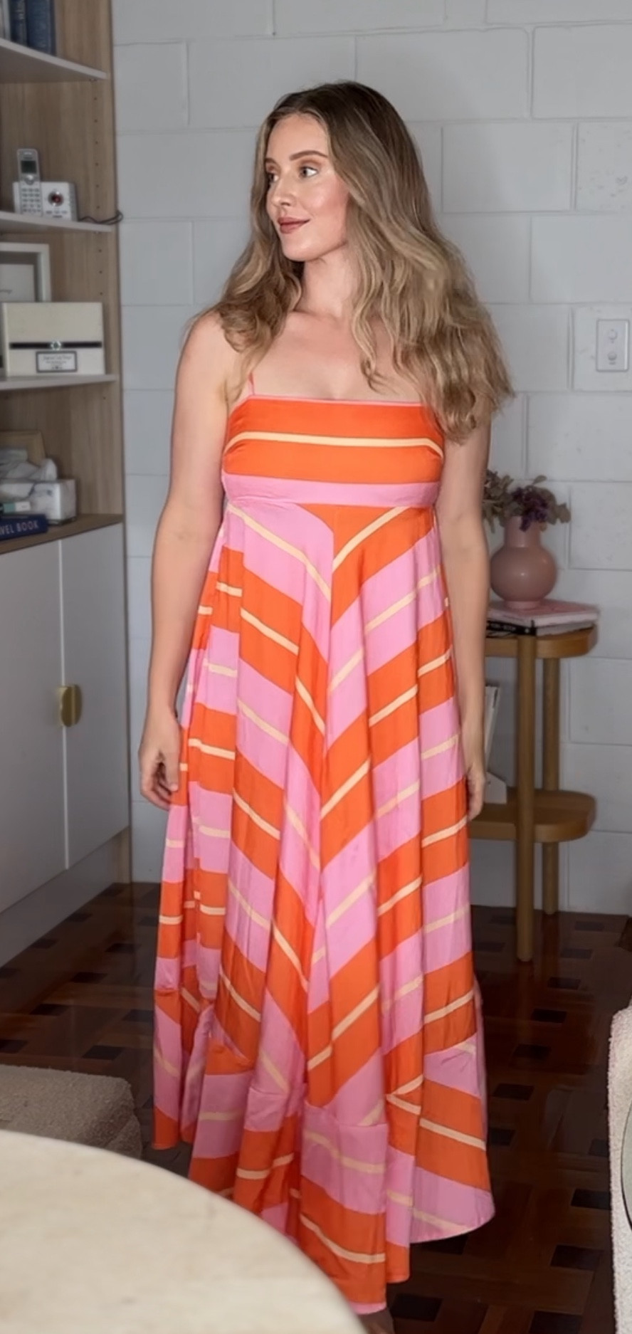 Summer maxi for the weekend and is bump-friendly 