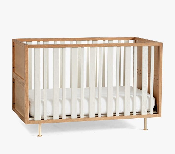 Nursery Works Novella Convertible Crib, Ash, In-Home Delivery | Pottery Barn Kids