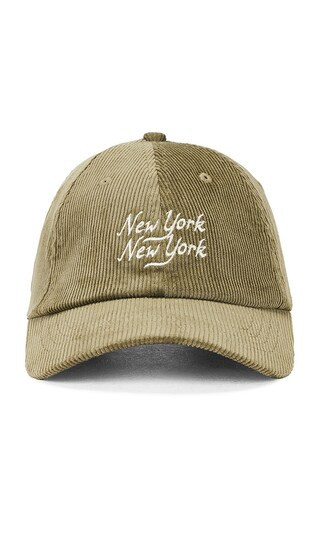 Corridor Script NY NY Cap in Olive. | Revolve Clothing (Global)