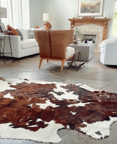 Our cowhide rug is now living in the entryway. Linked one just like this plus a few extras that I also love! 

#arearug #homedecor #rug

#LTKSaleAlert #LTKStyleTip #LTKHome