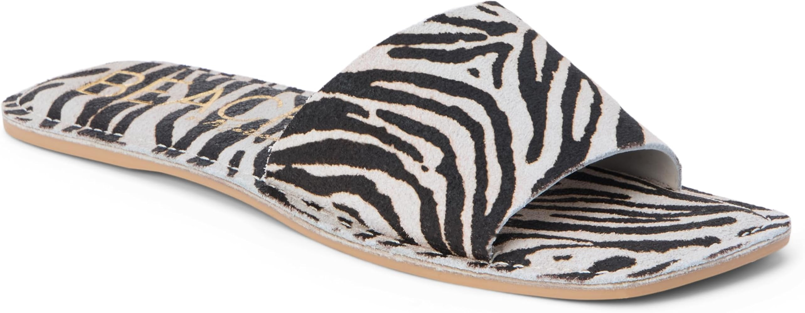 BEACH by Matisse Women's Bali Flat Sandal, Zebra, 6 | Amazon (US)