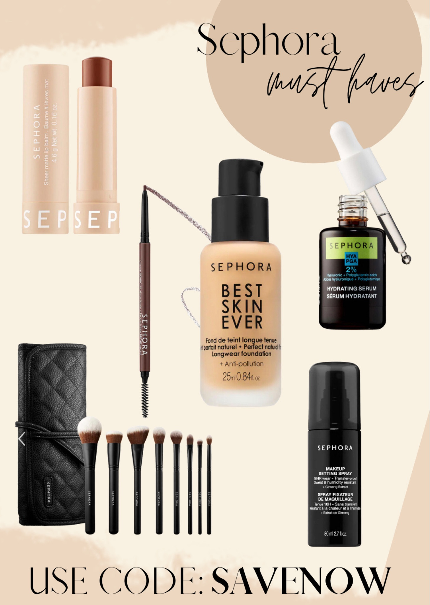 The largest Sephora sale of the year is going on now! Check out some of my favorite products in the Sephora Collection  

#LTKGiftGuide #LTKFind #LTKBeautySale