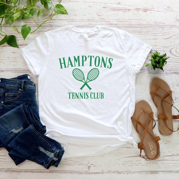 Hamptons Shirt  New York Gift  Hamptons Gift  Tennis Club | Etsy Canada | Etsy (CAD)