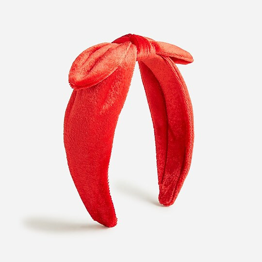 Girls' bow-tie headband | J. Crew US