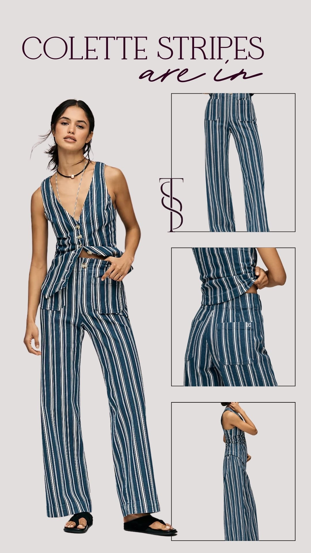 Colette stripes are in ✨ 

These wide-leg pants are staple pieces for me and instantly elevate any outfit. 

 One of those pieces you’ll keep reaching for. Linking them below for easy shopping. 🤎
#anthropologiefinds #maeve #widelegpants #everydayoutfits #ltkcreator #ltkit #ltkfashion #LTKootd