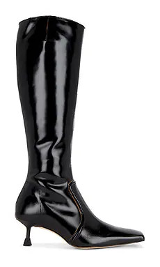 Miista Vikki Tall Boot in Black from Revolve.com | Revolve Clothing (Global)