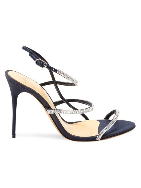 Sally Embellished Leather Strappy Sandals | Saks Fifth Avenue OFF 5TH