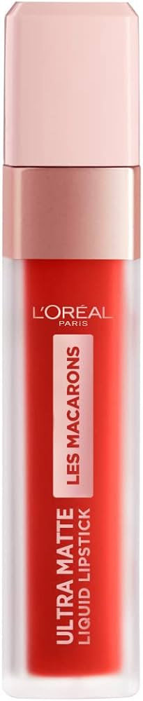 LOréal Paris Les Macarons 832 Strawberry Sauvage Pintalabios Mate Permanente Rojo Fresa | Amazon (DE)