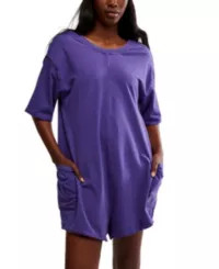 FP Movement Women's Hot Shot Tee Romper | Going Going Gone