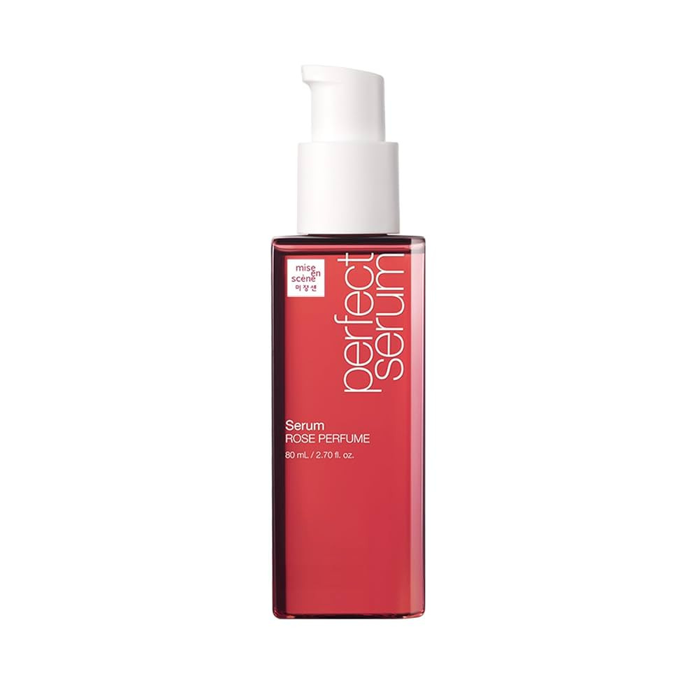 Mise En Scene Perfect Rose Perfume Serum - Korean Hair Essence with Rose Scent, Argan Oil for Dam... | Amazon (US)