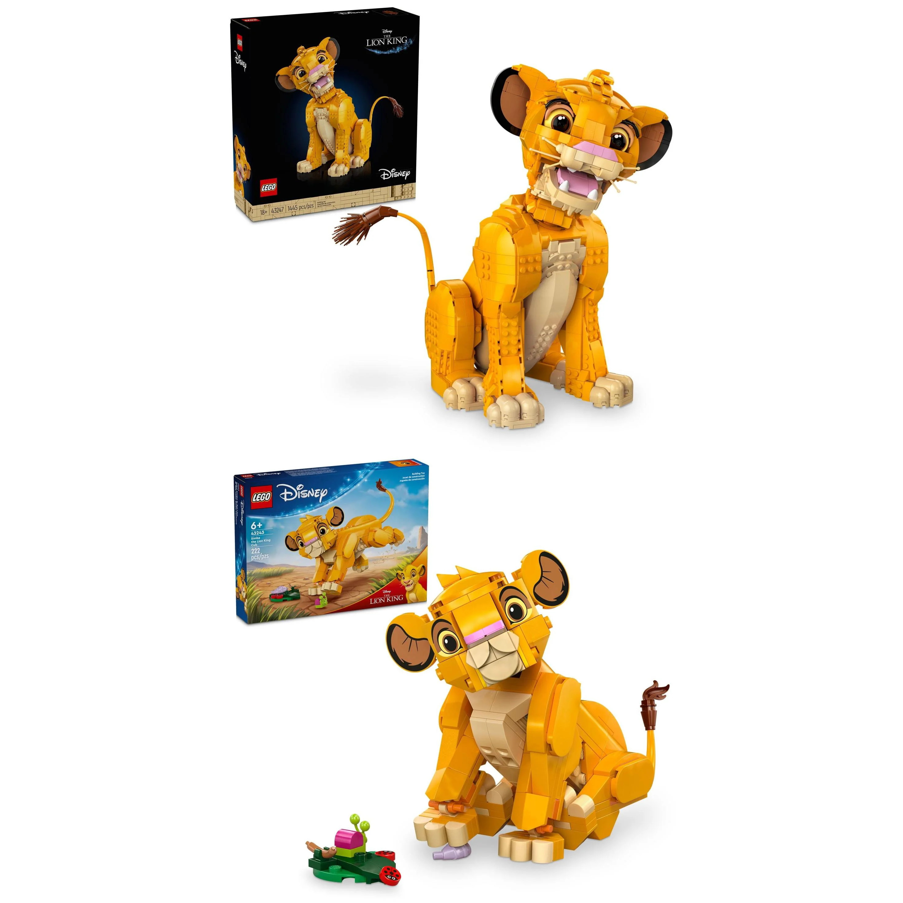 LEGO Disney Simba Bundle -  The Lion King, Disney Collection - Walmart.com | Walmart (US)