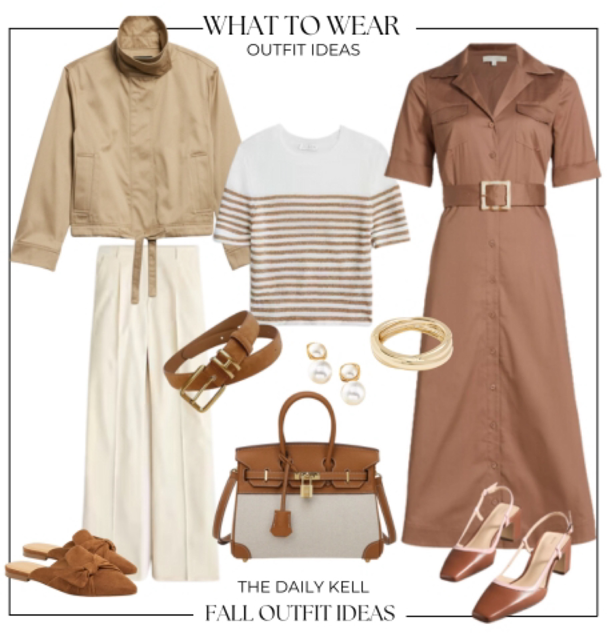 Early Fall Style with soft earthy tones that scream autumn.  

Dress up or down with these pieces that are classic in style and can easily be styled  from a casual look to a dressier one  



#LTKWorkwear #LTKOver40 #LTKSeasonal