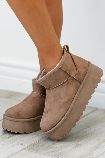 Fawn Taupe Boots | Shop Priceless