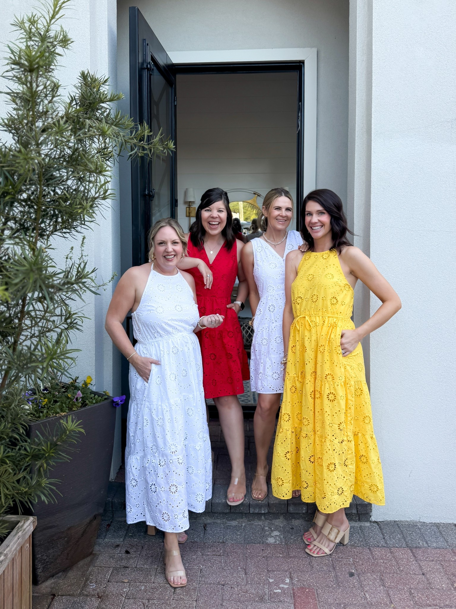 Eyelet dresses 🙌 I’m in a medium 

#LTKMidsize #LTKSeasonal #LTKFindsUnder50