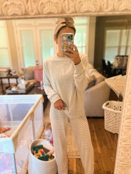 My go to pajamas currently 
Target finds, pajama sets, lounge wear 
The bottoms are apart of a set from Nordstrom rack currently not online but I’ll tag them! They have different colors! 

#LTKFind #LTKunder100 #LTKU