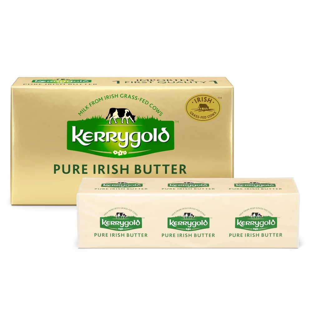 Kerrygold Grass-Fed Pure Irish Salted Butter Sticks, 8 oz, 2 Sticks | Walmart (US)