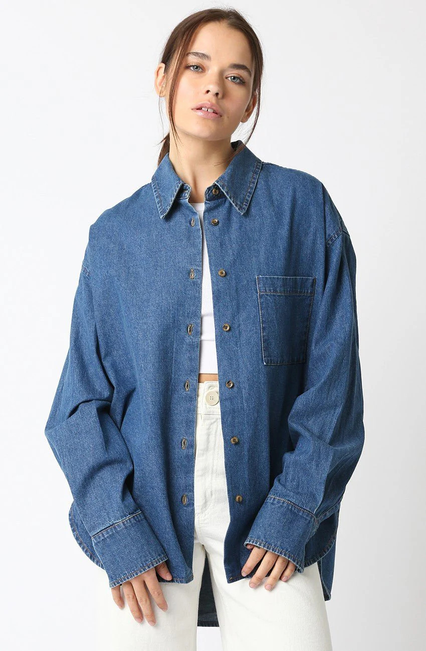 The Dani Denim Shirt | amandenimes