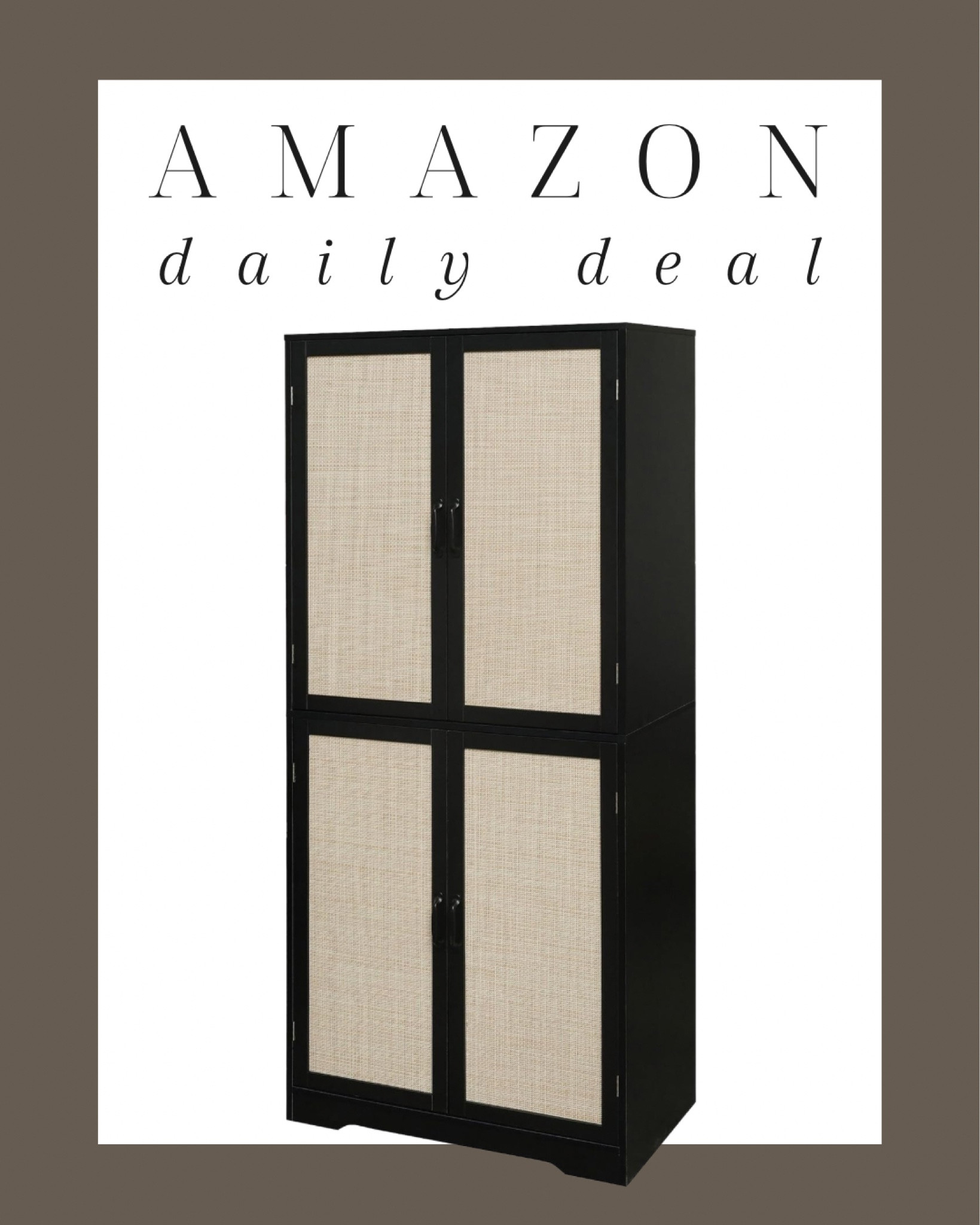 Amazon daily deal 🖤 clip the coupon to get this storage cabinet under $140! 

Storage cabinet, cabinet, storage furniture, functional furniture, Amazon sale, sale finds, sale alert, sale, Modern home decor, traditional home decor, budget friendly home decor, Interior design, look for less, designer inspired, Amazon, Amazon home, Amazon must haves, Amazon finds, amazon favorites, Amazon home decor #amazon #amazonhome



#LTKsalealert #LTKhome #LTKstyletip