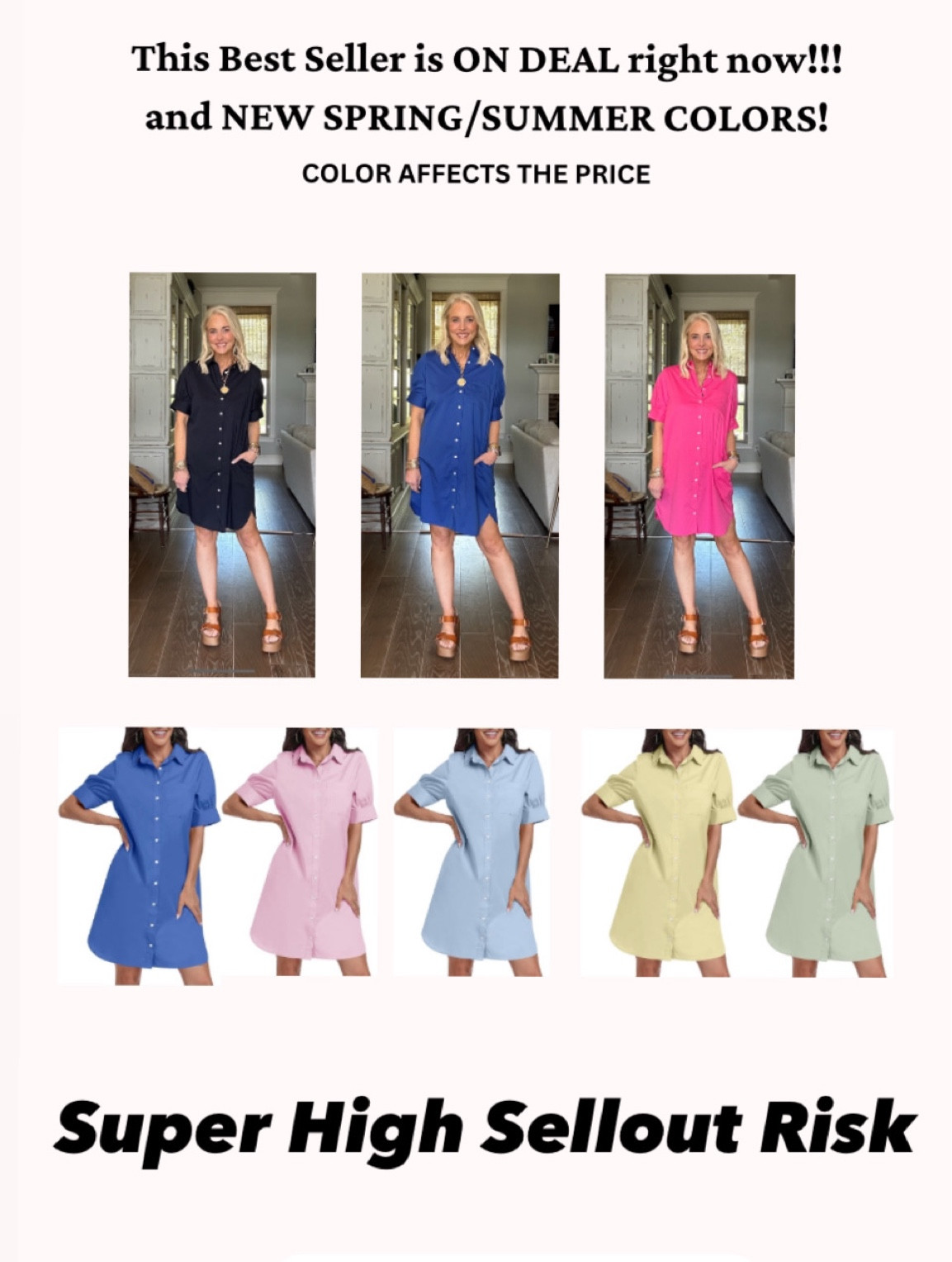Size-inclusive fan favorite that sells out SO fast! New colors out now PLUS on deal!!

Summer Dress
Vacation Dress
Over 50 Stylees

#LTKsalealert #LTKover40 #LTKfindsunder50