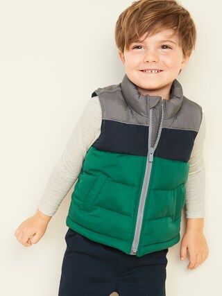 Frost-Free Puffer Vest for Toddler Boys | Old Navy (US)