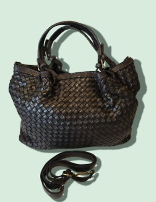 Genuine Woven Leather Women's Bag Made in Italy (Brand New)  | eBay | eBay US
