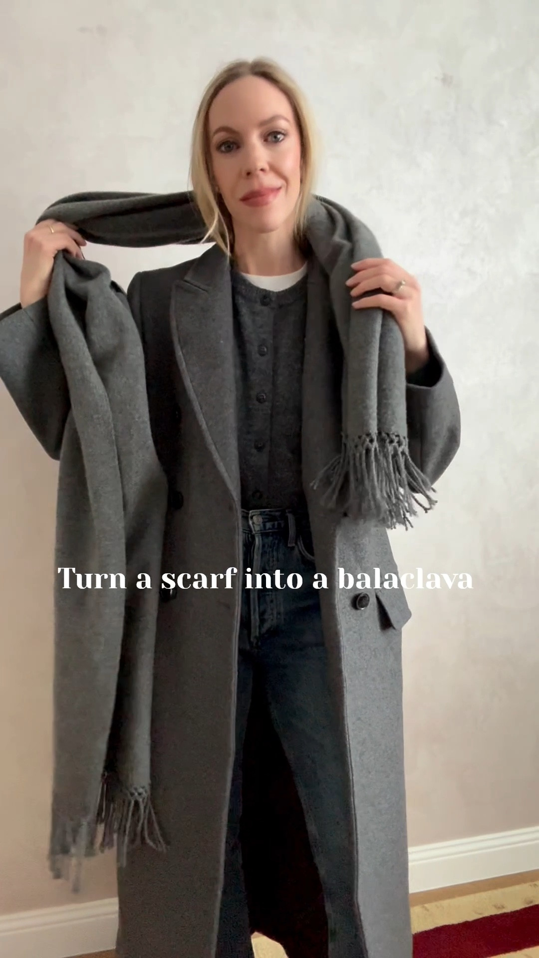 Scarf tying tutorial, scarf tying hack, balaclava scarff

#LTKSeasonal #LTKgrwm #LTKFindsUnder50