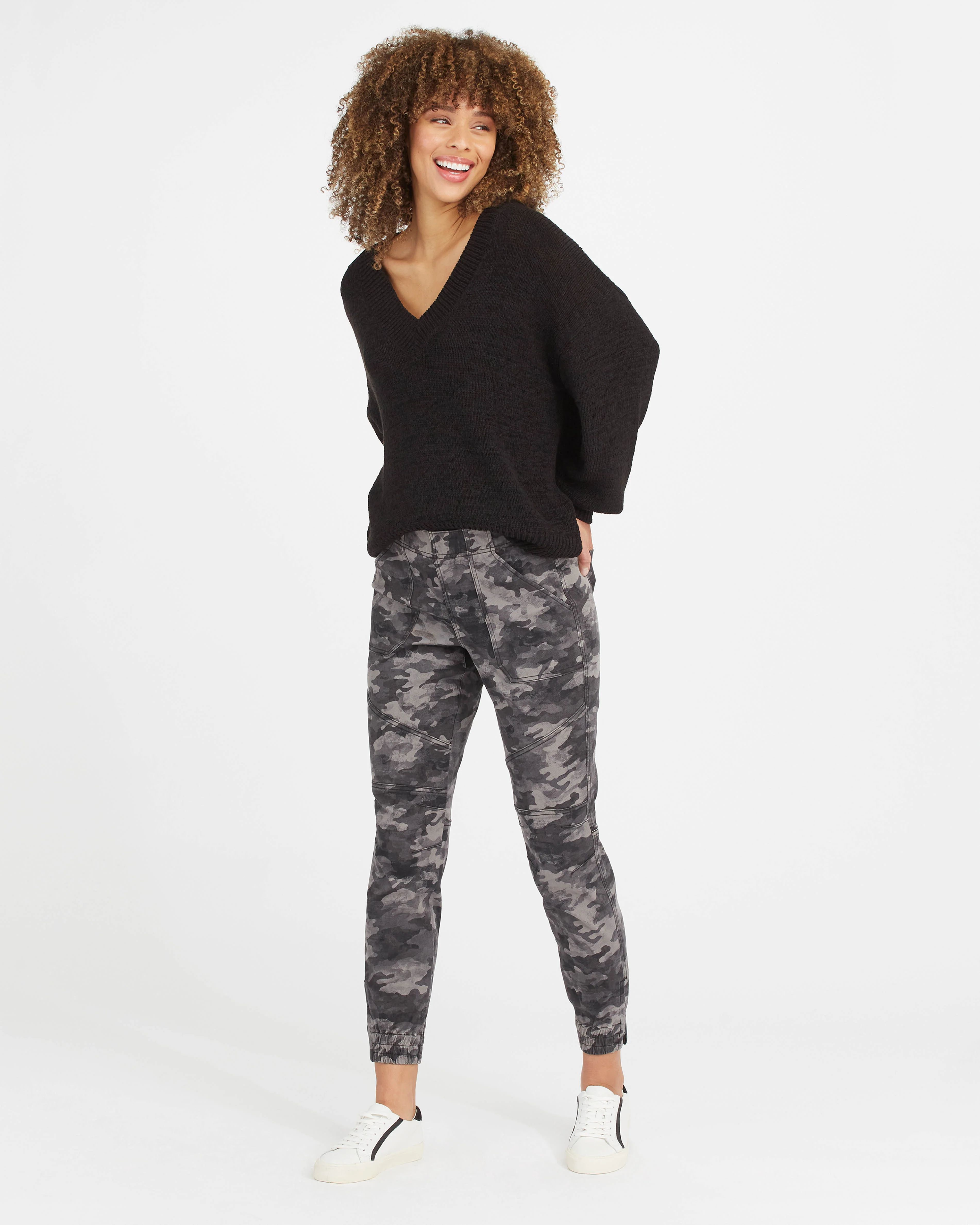 Stretch Twill Cargo Jogger | Spanx