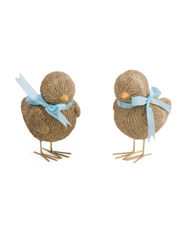 Set Of 2 Resin Chicks | Pillows & Decor | Marshalls | Marshalls