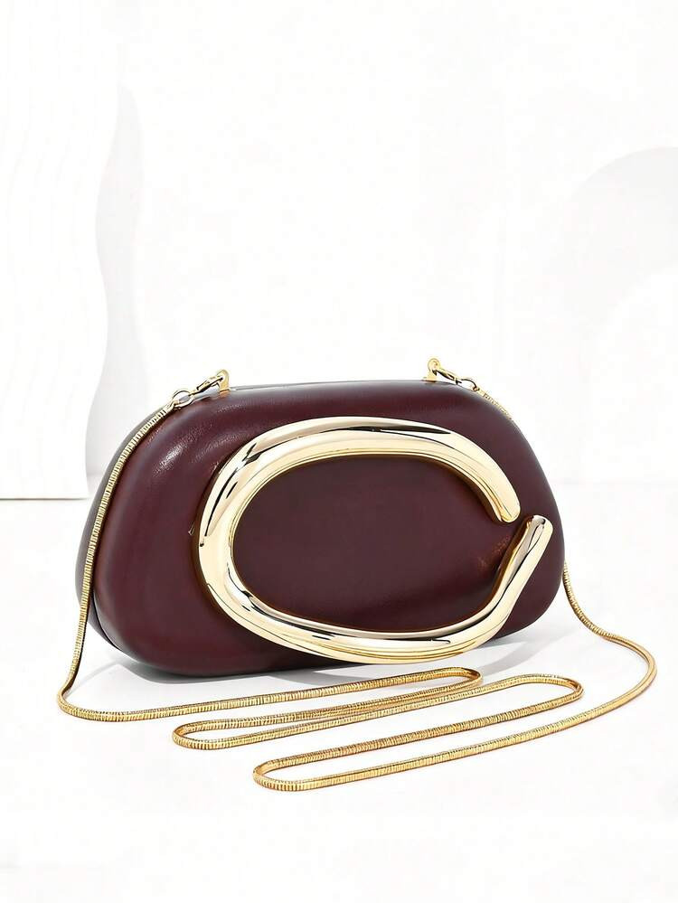 $22.31

-11%$25.00A Vintage-Style Burgundy Evening Bag, An Elegant Handbag For Women That Can Als... | SHEIN