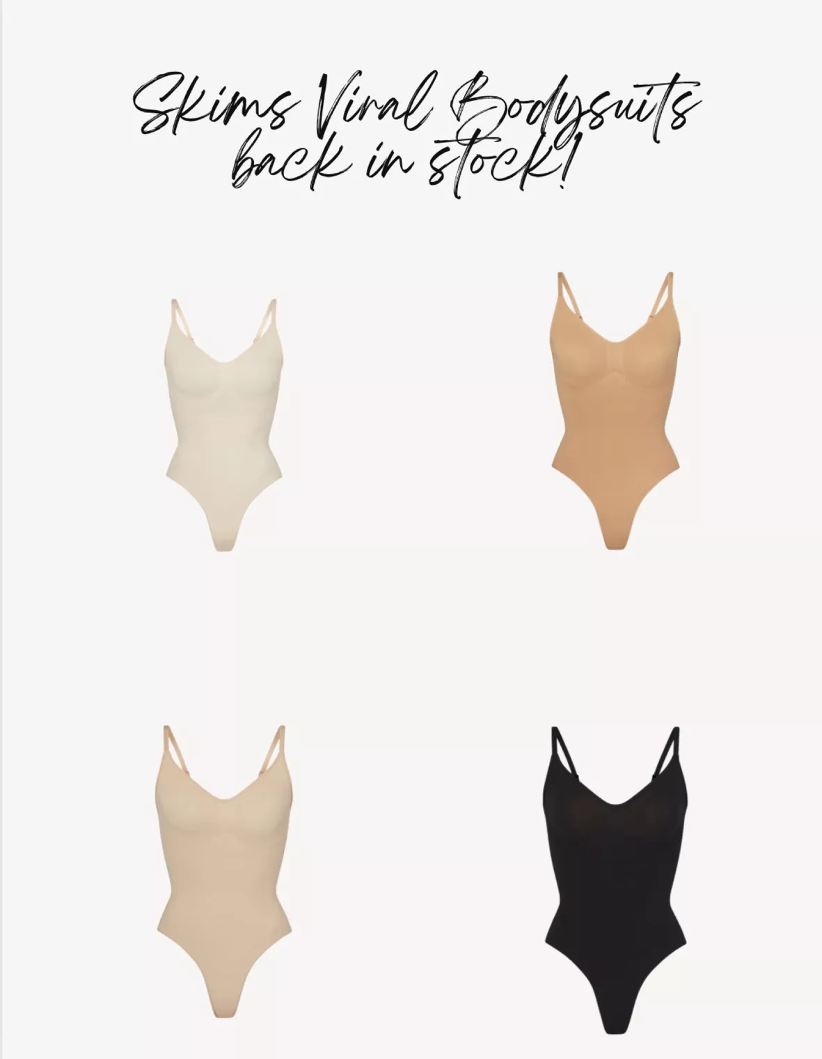 SCULPTING THONG BODYSUIT curated on LTK