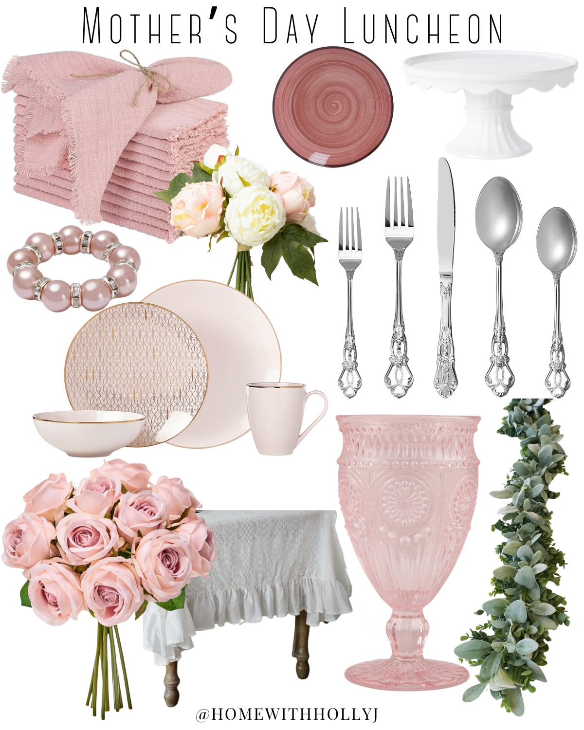 If you love soft pink everything… this one’s for YOU 💗🌸
Romantic, feminine, and perfect for celebrating mom ✨
From florals to glassware—this whole look is linked in LTK 🤍

#LTKhome #PinkAesthetic #MothersDayDecor #RomanticHome #SpringDecorIdeas #TablescapeInspo #FeminineStyle #BrunchTable #LTKSeasonal #SoftAesthetic #HomeWithHollyJ #ShopHollyJHome 

 #LTKfoodie #LTKSeasonal #LTKHome