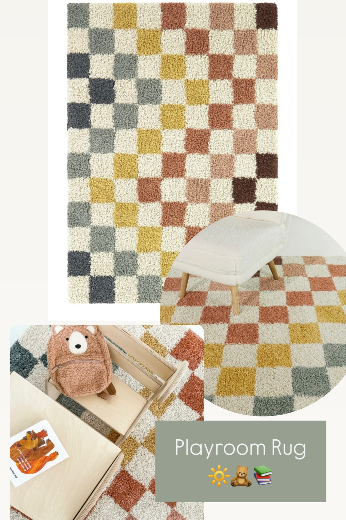 New Playroom Rug 🔆🧸📚 

#LTKFindsUnder50 #LTKHome #LTKKids