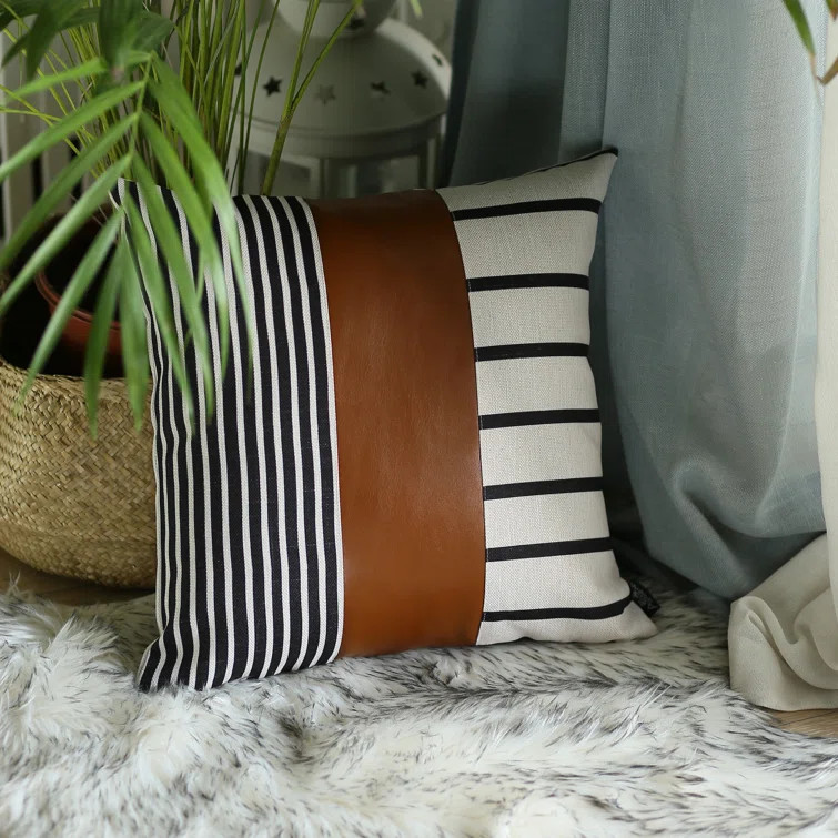 Bencomo Decorative Geometric Square Pillow Cover | Wayfair North America