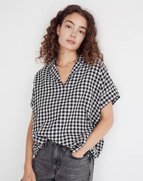 Swenson Popover Shirt in Double-Faced Gingham | Madewell